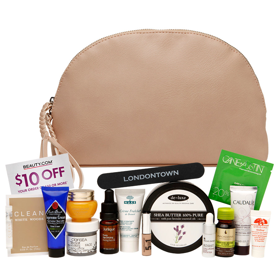 GWP, Preview, Spend, $125, On, Beauty.com, Get, The, Ryan, Roche, Nudie, Beauty, Bag, With, Makeup, Skincare, Samples