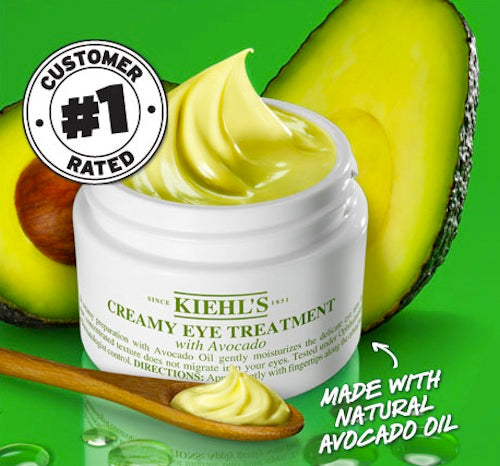How Does Avocado Benefit The Skin, How To Apply Your Eye Cream - Review Kiehl's Creamy Eye Treatment With Natural Avocado Oil