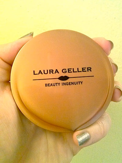 Makeup Review, Swatches: Laura Geller Supercharged Fortified Under Make-Up Primer, BB Cream All-In-One Skin-Perfecting Beauty Balm SPF 21, Baked ImPRESSions Matte Bronzer With Brush
