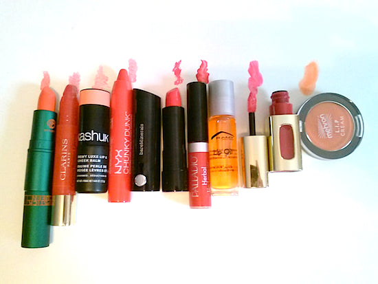 Summer, 2014, Lip, Trend, 14, Best, Orange, Coral, And, Red, Lipgloss, Stains, Lipsticks, Treatments, Lipstick, Queen, COVERGIRL, Sonia, Kashuk, Marc, Jacobs, bareMinerals, Review, Swatches