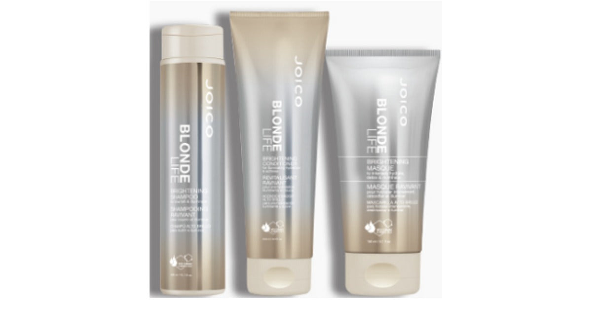 Review, Photos, Ingredients, Haircare, Hairstyle Trend 2017, 2018: Joico Blonde Life Brightening Shampoo, Conditioner, Masque