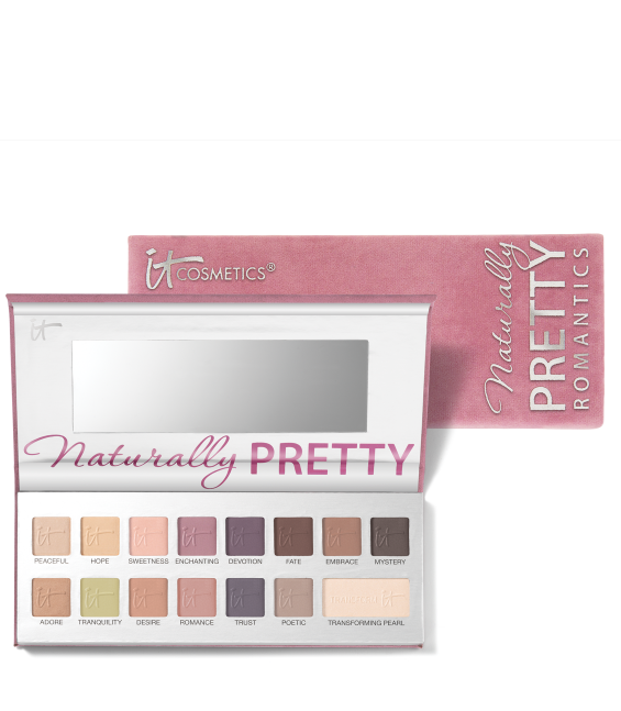 Review, Shades, Swatches, It, Cosmetics, Naturally, Pretty, Romantics, Eyeshadow, Palette, Vol., 2, Spring, 2016, Makeup, Collection