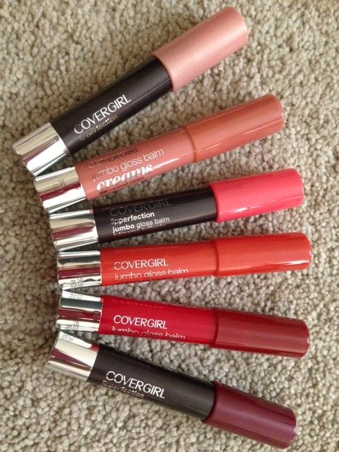 Review, Swatches: CoverGirl Outlast Longwear Lipstick, Outlast All-Day Makeup Primer, Stay Luminous Foundation, Lipperfection Jumbo Gloss Balm