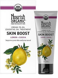 Skincare Review, Ingredients: Nourish Organic Skin Calm, Cool, Boost Essential Oil Treatment