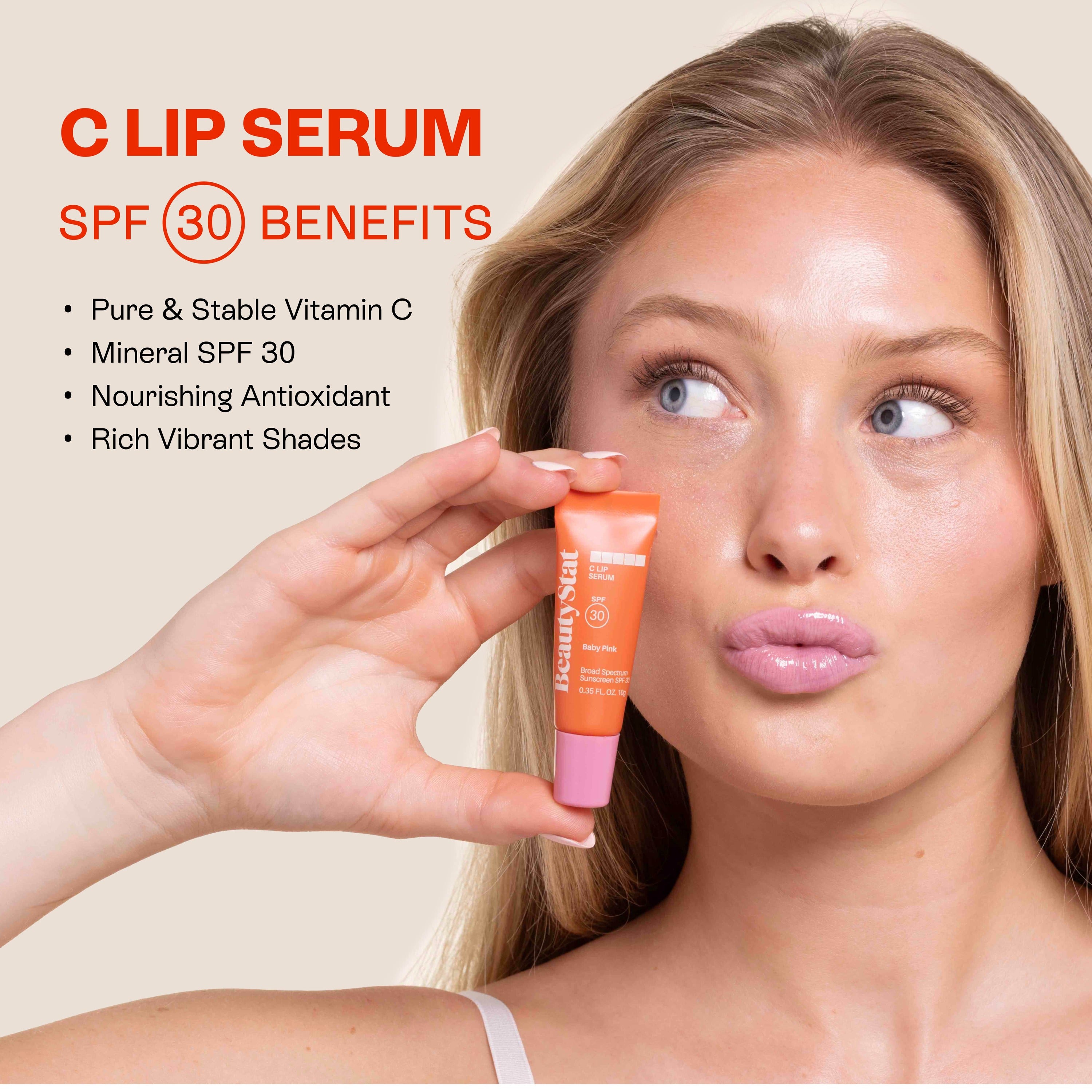 C Lip Serum SPF Baby Pink Bundle – 5 Pack