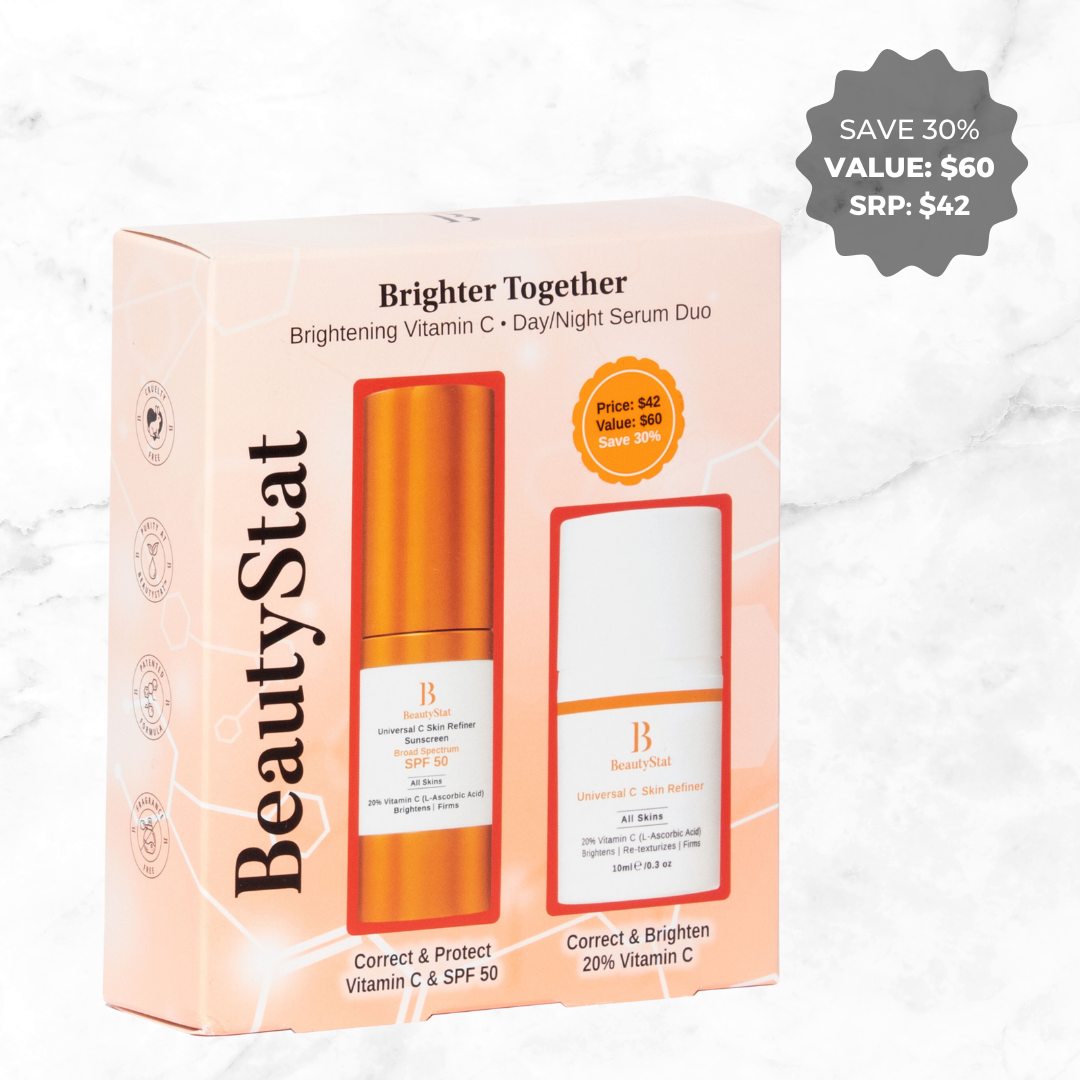 Brighter Together Vitamin C Serum Day/Night Travel Duo