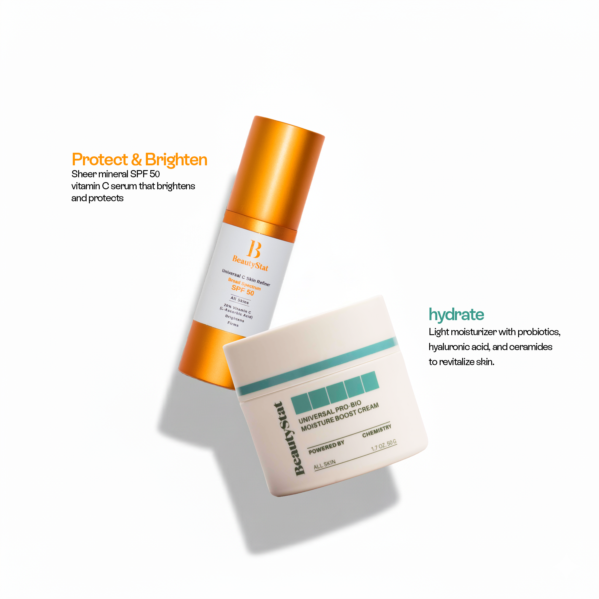 Universal Power Treat & Hydrate Duo with SPF