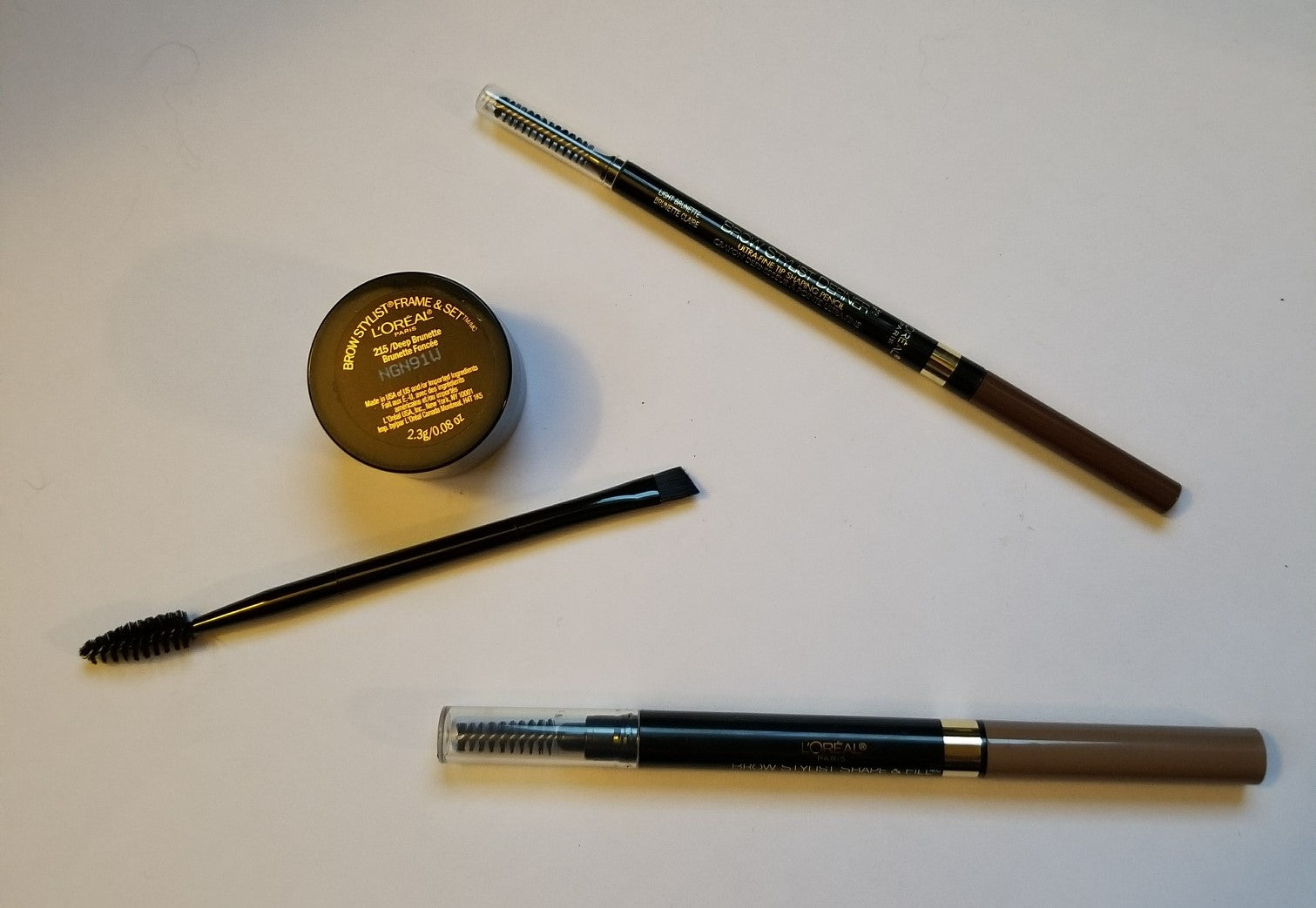 Review, Photos, Swatches, Makeup Trend 2017, 2018, 2019: L'Oreal Paris Brow Stylist, Frame and Set, Shape and Fill Pencil, Definer Pencil