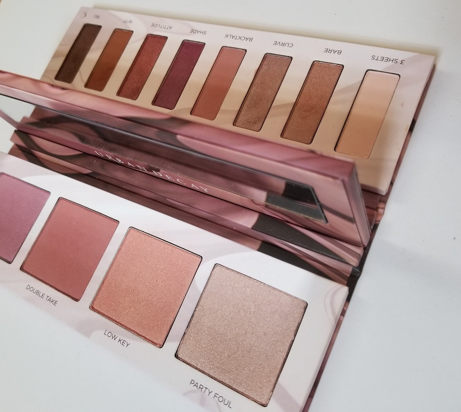 Review, Swatches, Photos, Makeup Trends 2018, 2019, 2020: Urban Decay Backtalk Eye & Face Palette, Vice Lipsticks, Bare, Curve, Backtalk, Shade, Attitude, WTF, 180, Cheap Shot, Double Take, Low Key, Party Foul