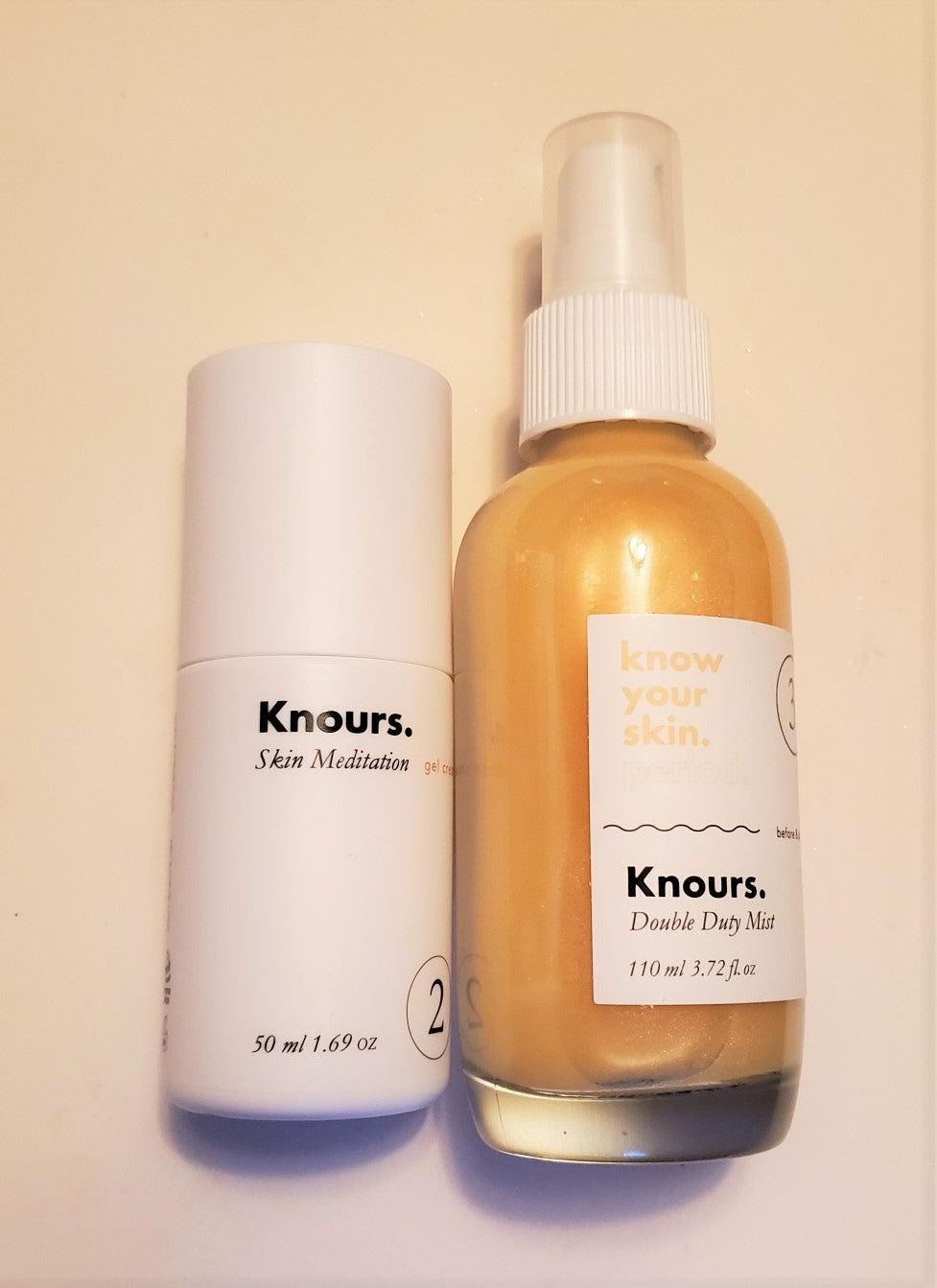 Review, Ingredients, Photos, Skincare Trend, 2020, 2021: Knours, Double Duty Mist, Skin Meditation Gel Cream, Best Products for Troublesome Skin