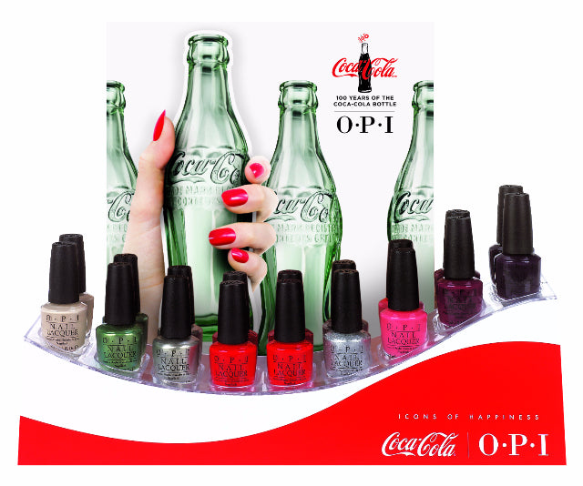 Review, Shades, OPI, Nail, Polish, x, Coca-Cola, Celebrates ,100, Year, Bottle, Anniversary, The, Icons, Of, Happiness, Collection, 2015