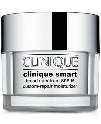 Review, Ingredients, Clinique, Smart, Broad, Spectrum, SPF, 15, Custom, Repair, Moisturizer, Day, Night, Cream, Treatment, Oil
