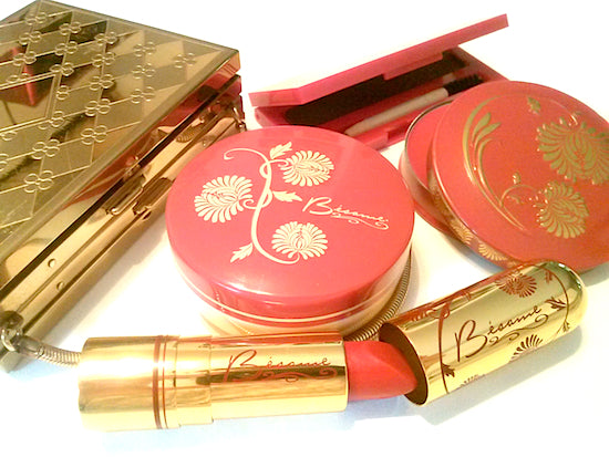 Review, Besame, Cosmetics, Creates, Old, Hollywood, Retro, Glam, Makeup, Apricot, Cream, Rouge, Lipstick, Cake, Mascara