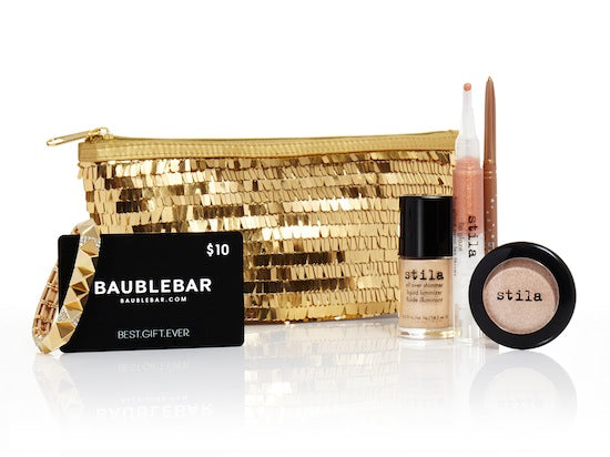 Review, Photos, Stila, Cosmetics, +, BaubleBar, Limited, Edition, Holiday, 2014, Makeup, Collection