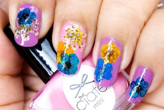 Review, Swatches, Photos: How To Get A Flower Manicure For Spring - Ciaté London Nail Polish