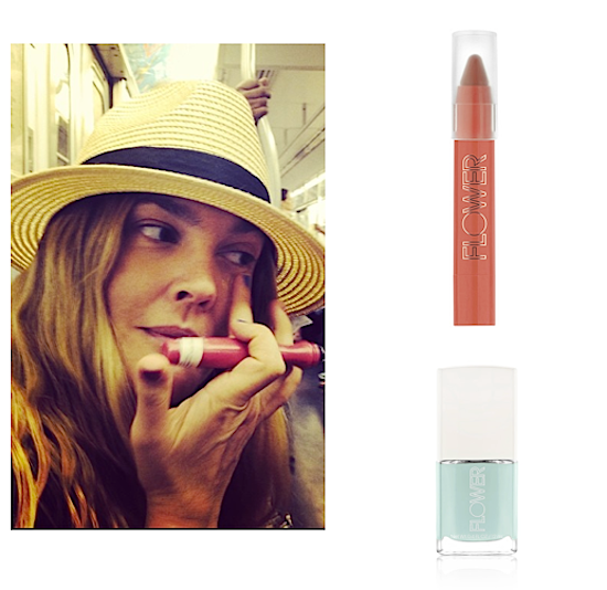 Take, A, Look, Inside, Drew, Barrymore's, Makeup, Bag, Her, Favorite, FLOWER, Beauty, Summer, Product, Picks, REVIEW, GIVEAWAY