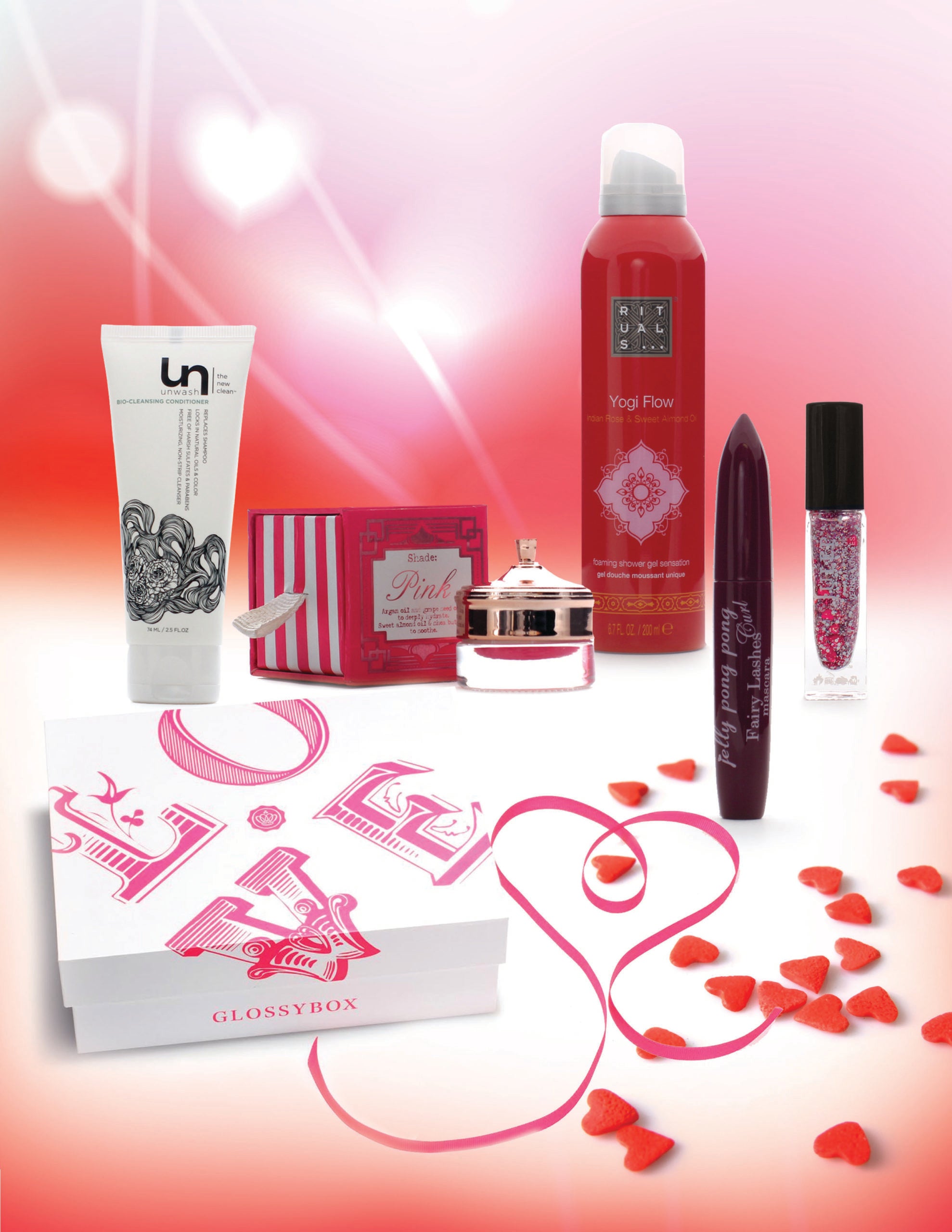 Preview, Unboxing, February, 2015, GlossyBox, Valentines, Love, Box, Promo, Code, Discount, 5, Full, Size, Product, Revealed