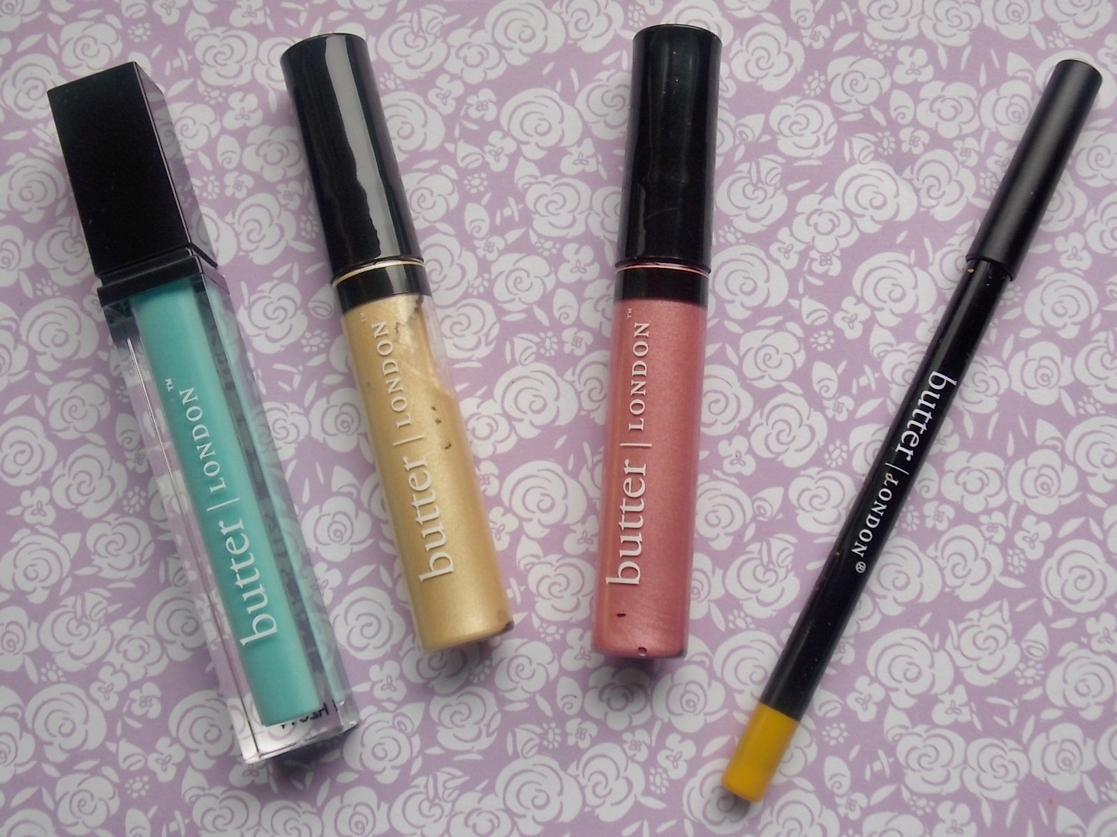 Review, Swatches, Makeover: butter London Lolly Brights Spring 2014 Collection - Create Easter Egg Inspired Eyes: Cream Eyeshadow, Blue Mascara, Yellow Liner