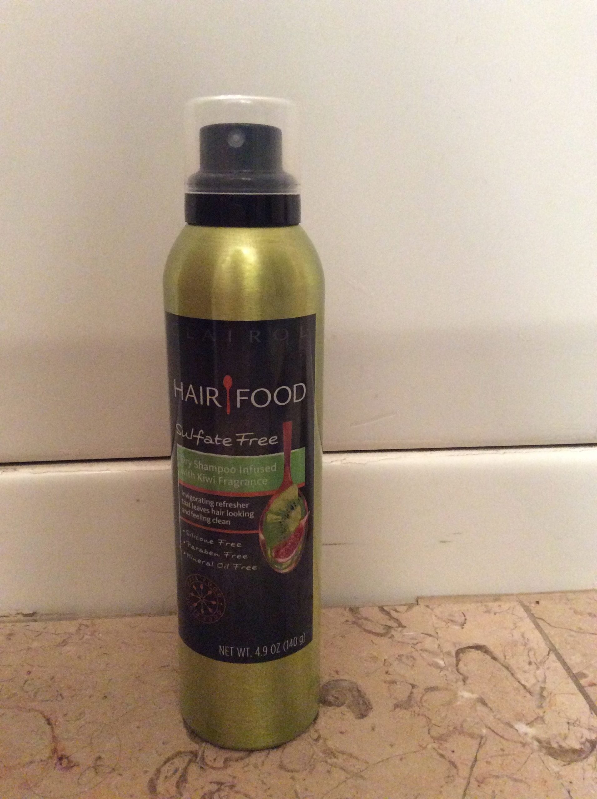 Review, Photos, Ingredients, Hairstyle, Haircare Trend 2017, 2018, 2019: Clairol Hair Food Sulfate Free Dry Shampoo Infused with Kiwi Fragrance