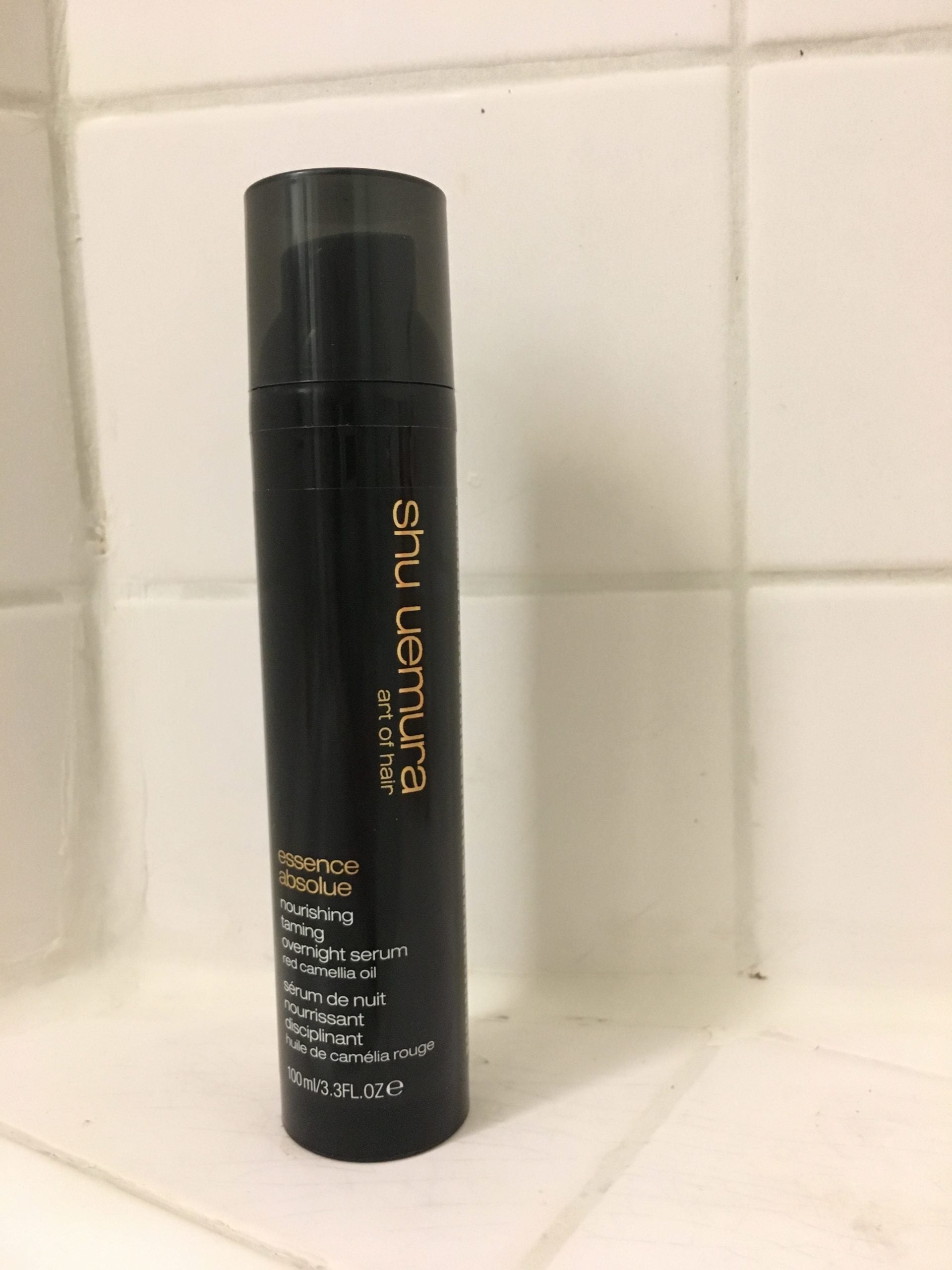 Review, Photos, Ingredients, Hairstyle, Haircare Trend 2018, 2019, 2020: Shu Uemura, Essence Absolue Nourishing Taming Overnight Serum, How To Tame Dry, Frizzy Hair