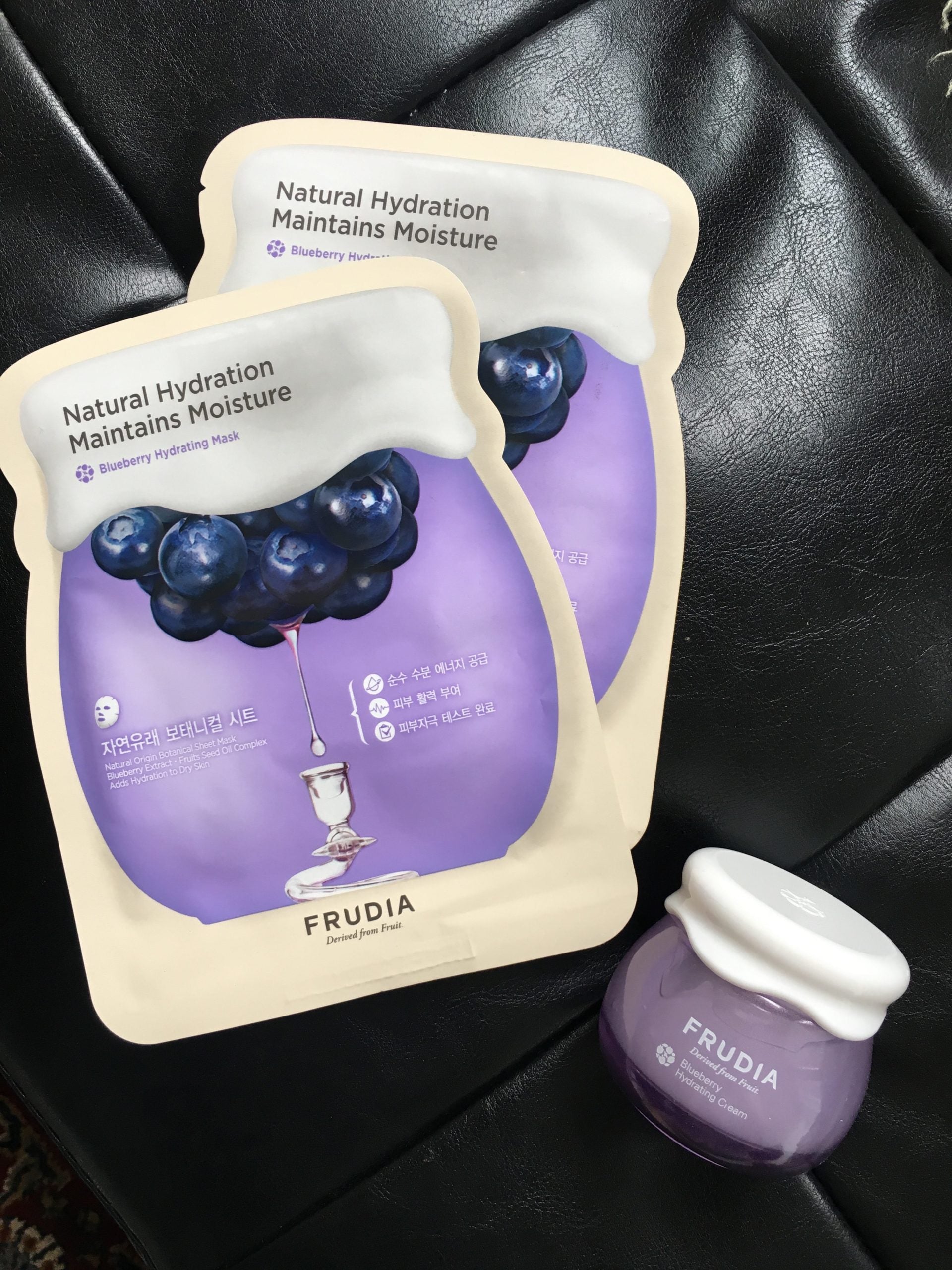 Review, Ingredients, Photos, Swatches, Skincare Trend 2018, 2019, 2020: Best Hydrating Products, K-Beauty, Frudia, Blueberry Hydrating Sheet Mask, Hydrating Cream