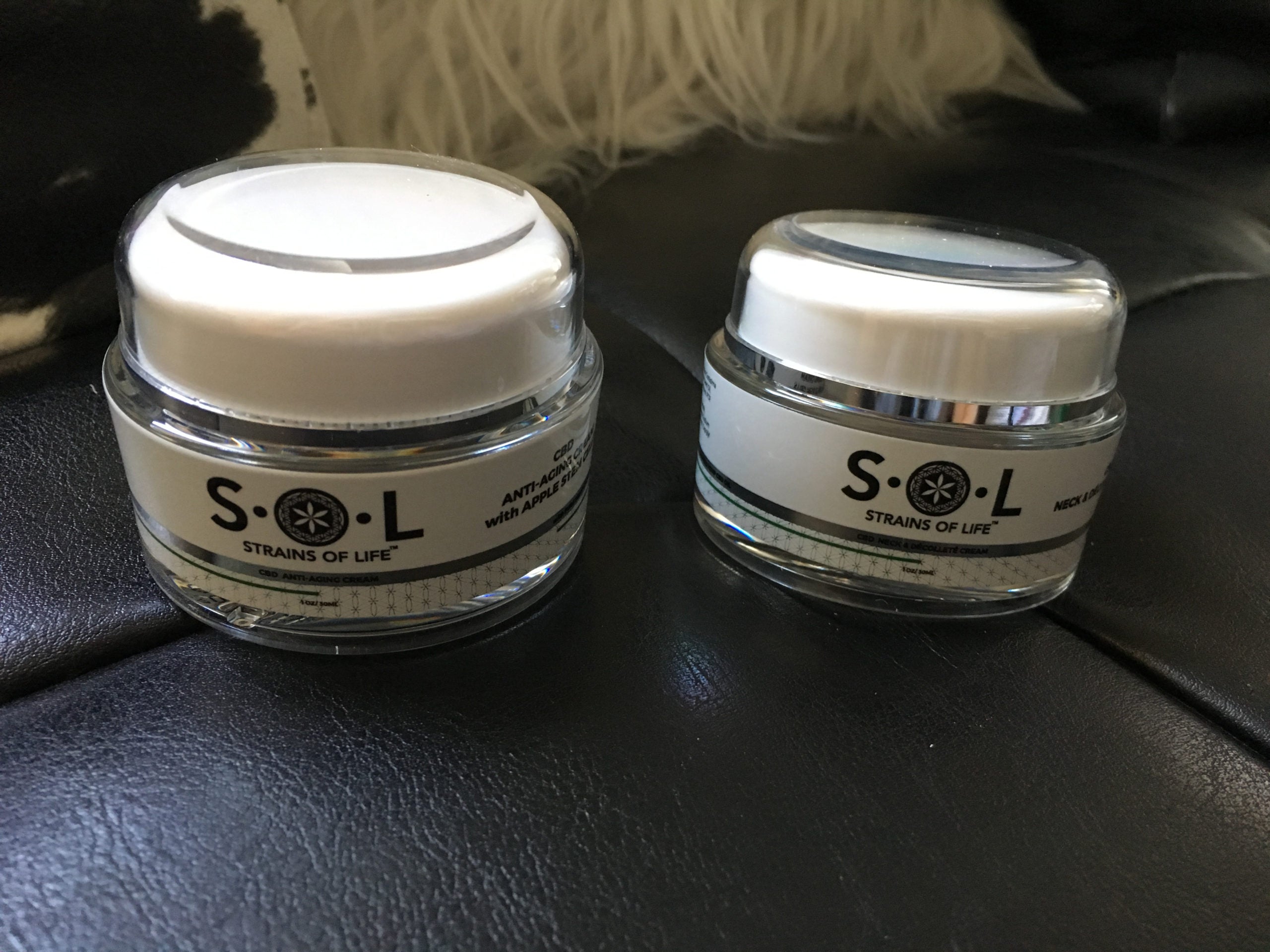 Review, Ingredients, Photos, Skincare Trend, 2019, 2020: SOL Strains of Life CBD Anti-Aging Cream with Apple Stem Cells, Neck & Decollete Cream, Best CBD Skincare Products