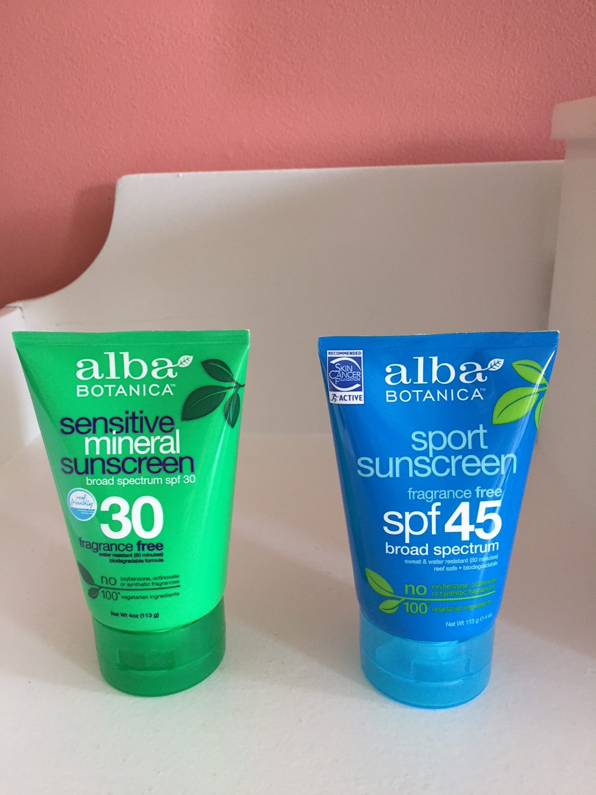 Review, Ingredients, Photos, Skincare Trend, 2019, 2020: Sun Protection for Summer, Sunscreen for Sensitive Skin, Alba Botanica Sport Sunscreen SPF 45, Sensitive Mineral Sunscreen SPF 30