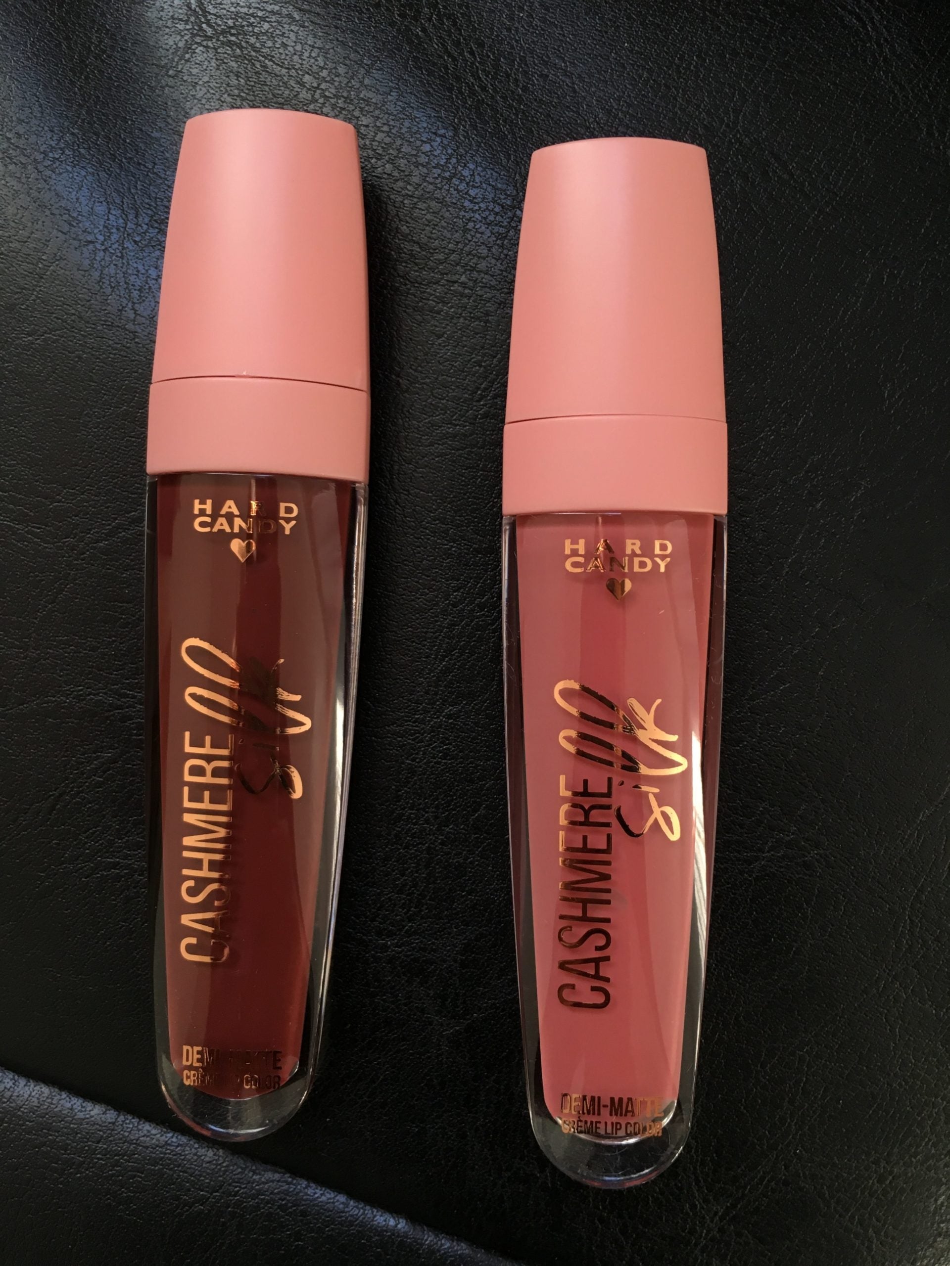 Review, Swatches, Photos, Makeup Trends 2018, 2019, 2020: New Drugstore Lip Products, Hard Candy, Cashmere Silk Lip Glosses