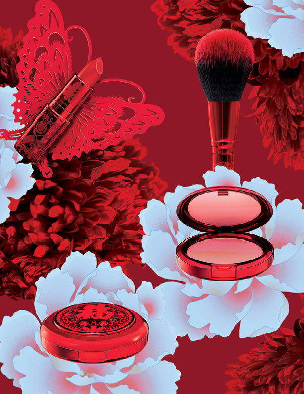 Review, Swatches, Photos, Makeup Trends 2018, 2019, 2020: MAC Cosmetics, Lucky Red Collection, Lipsticks, Blush, Makeup Brush