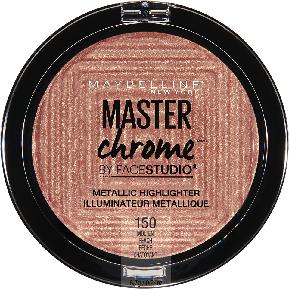 Review, Swatches, Photos, Makeup, Trends 2018, 2019, 2020: New Face Products from Maybelline, Master Blur Stick, Chrome Metallic Highlighter, Face Primer, Superstay Foundation Stick, Molten Peach, Molten Topaz