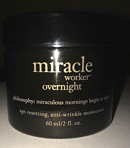 Review, Ingredients: philosophy Miracle Worker Overnight Age-Resetting, Anti-Wrinkle Moisturizer - How To Get Smoother Skin, Less Fine Lines