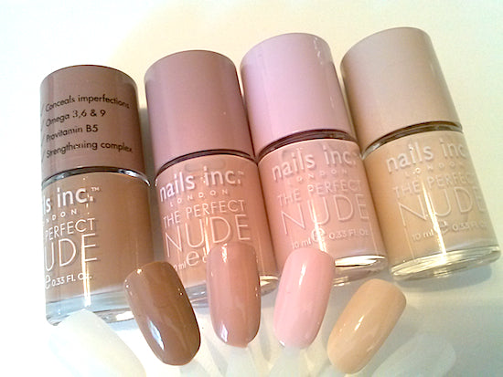 Nail, Polish, Trends, Review, Swatches, 2014, Nude, Glitter, Top, Coats, Nails, Inc, The, Perfect, Nude, Collection, Latex, Effect, Garden, Party, Floral