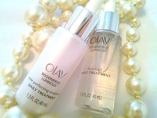Review, Ingredients, Olay, Regenerist, Luminous, Facial, Oil, Tone, Perfecting, Treatment, For, Brighter, Smoother, Looking, Skin