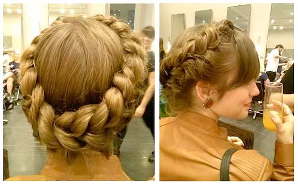 How To Get The Hottest Braided Updo Of The Summer: The Angel Braid - Hairstyle Trend 2014,2015