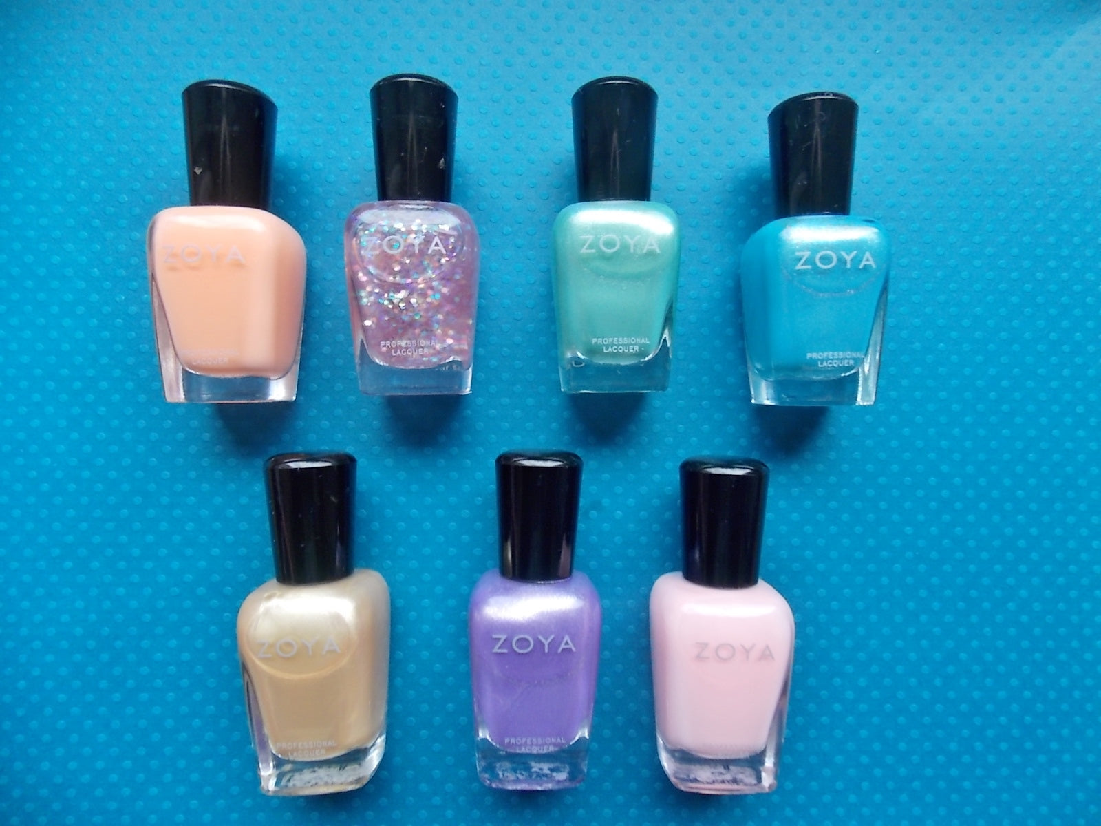 Review, Swatches: Spring 2014 Zoya Awaken Nail Polish Collection - Pastel Shades With Metallic Finishes