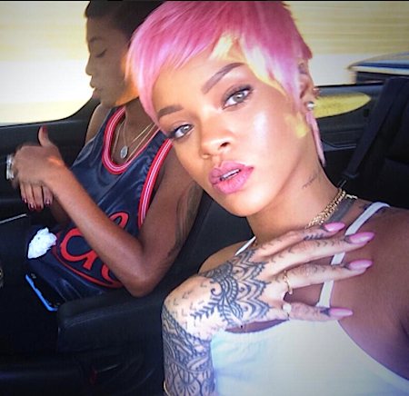 New, Hair, Style, Color, Trend, Rihanna, Goes, Pink, With, A, Pixie, Cut, How, To, Get, The, Look, For, Spring, Summer, 2014