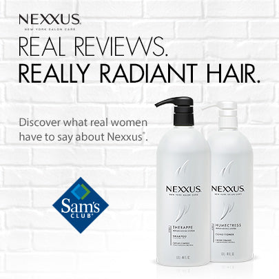 Giveaway, Review, NEXXUS®, Therappe, Shampoo, and, NEXXUS®, Humectress, Conditioner, win, a, $50, Sam's, Club, Gift, Card!