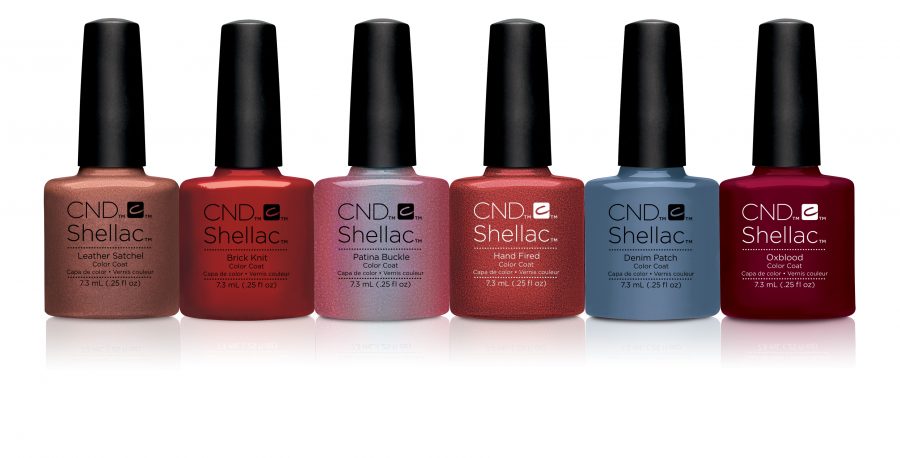 Fall Nail Polish Trends Review 2016: CND Shellac 14 Day Color, Vinylux Craft Culture Collection