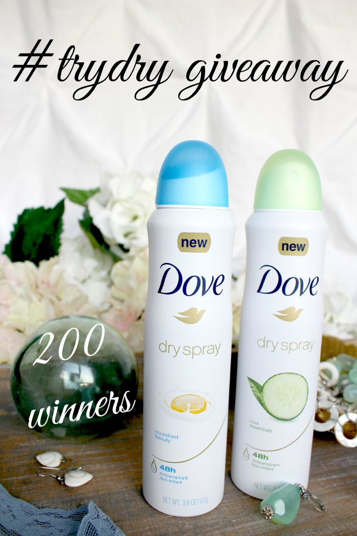Giveaway, Review, Dove, and, Degree®, Women, with, MOTIONSENSE™, Dry, Sprays, at, Walmart, 200, winners