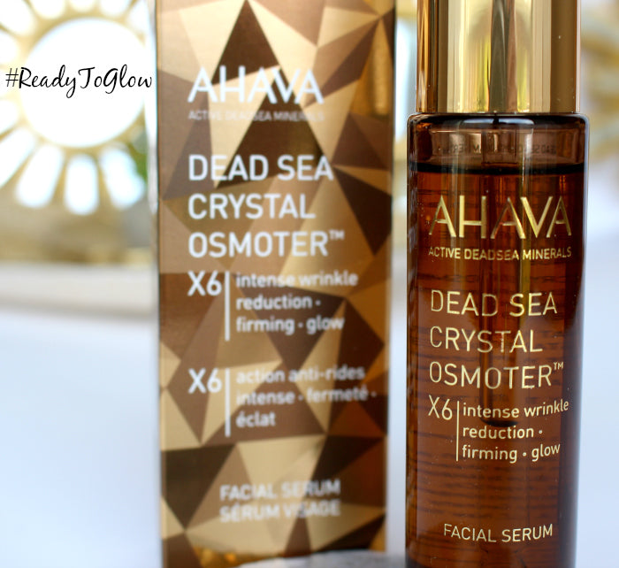 $250, Giveaway, Review, AHAVA, Dead, Sea, Crystal, Osmoter™, X6, Facial, Serum