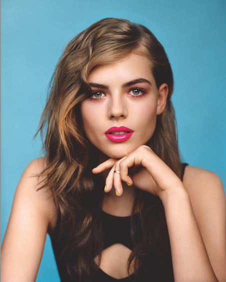Makeup Trends: 2 TopShop Beauty Summer 2014 Looks: Fuchsia Lips, Coral Smoky Eyes And White Eyeliner, Matte Red Lips