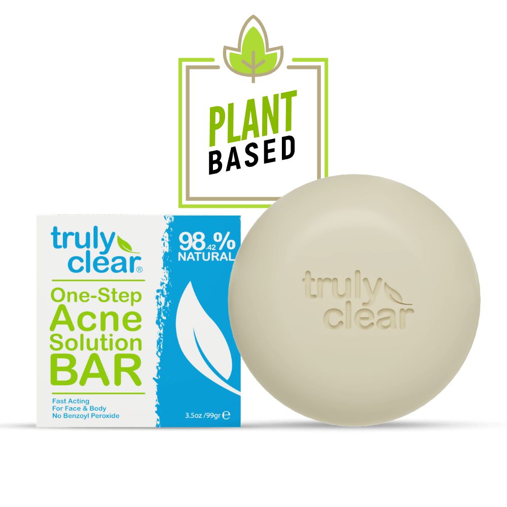 review, photos, ingredients, skincare, trends, 2023, 2024, truly clear, acne bar, plant based, how to clear acne, body acne, facial acne, teenage acne, hormonal acne, stress acne, salicylic acid, best acne products