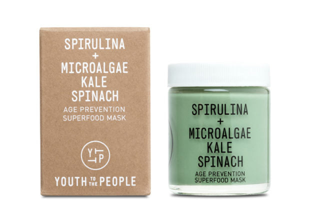 Review, Photos, Swatches, Ingredients, Skincare Trend 2017, 2018: Youth To The People Spirulina + Microalgae Kale Spinach Age Prevention Superfood Mask