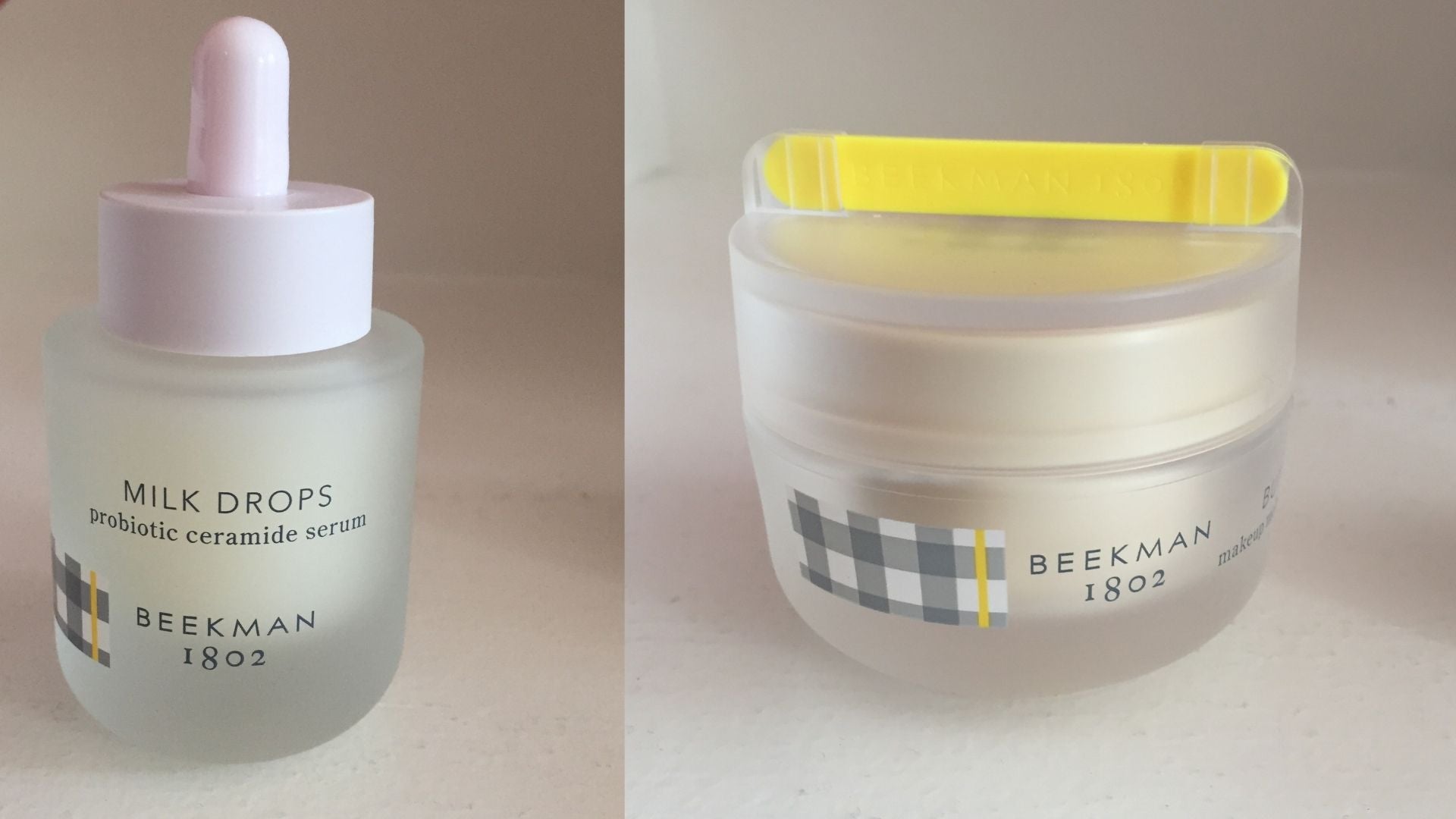 skincare, review, ingredients, photos, trends, 2020, 2021, beekman 1802, skincare products, buttermilk makeup melting cleansing balm, bloom cream daily probiotic moisturizer, milk drops probiotic ceramide serum