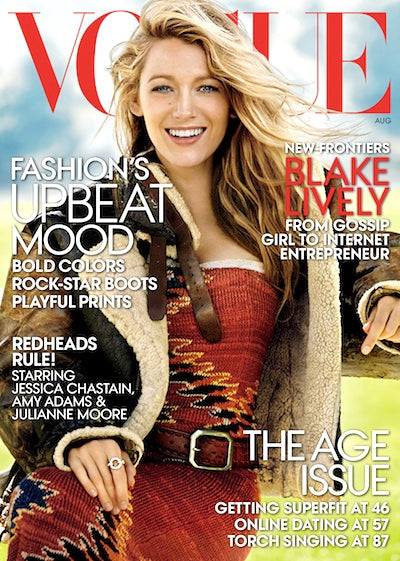 Hairstyle, Trends, 2015, Blake, Lively, Vogue, Magazine, August, 2014, Cover, How, To, Get, Effortless, Waves, With, Your, Natural, Hair, Texture