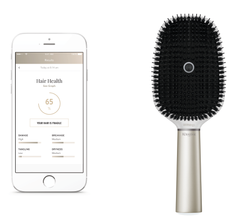 Review, Hairstyle Trend, 2017, 2018: Kérastase Hair Coach Powered by Withings, Smart Hairbrush Technology