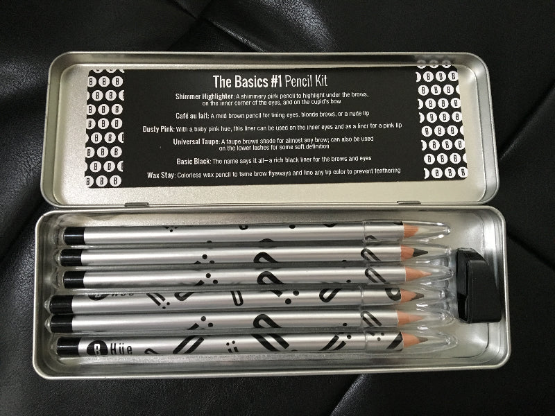 Makeup Product Review, Swatches, Photos, Trend 2016, 2017, 2018: BHUE Pencil Kit, The Basics #1