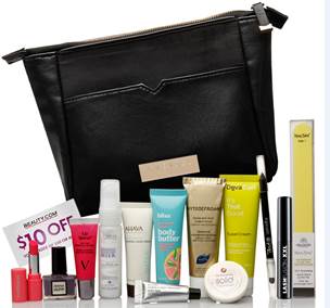 GWP, Preview, Spend, $125, Or, More, &, Get, The, J.Mendel, Matin, Vanity, Pouch, With, Makeup, Products