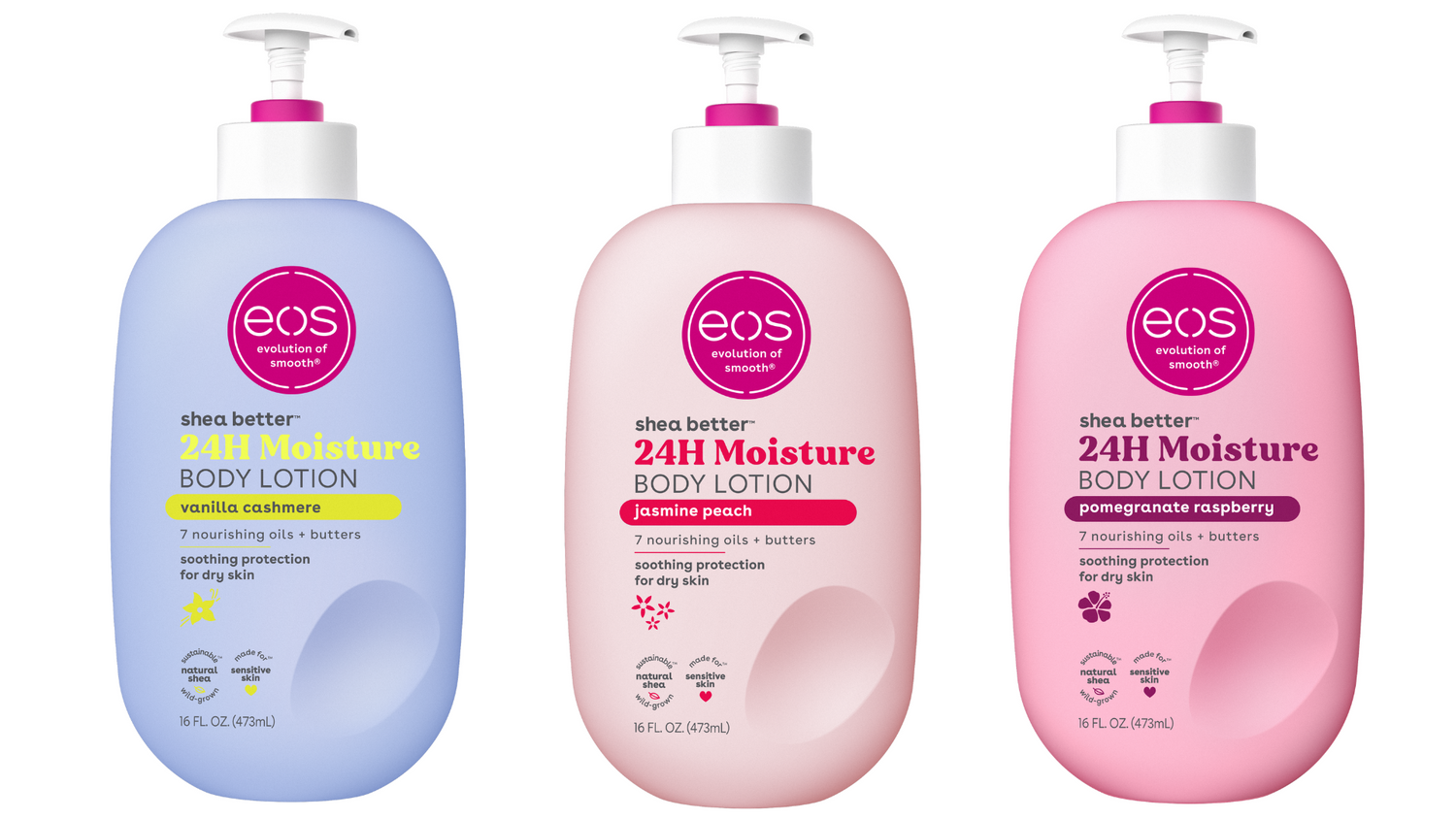 review, photos, ingredients, trends, skin care, 2023, 2024, eos, fresh & cozy body lotion, shea better body lotion, spring body care products, 24-hour moisture, cruelty free, not tested on animals, best drugstore moisturizers