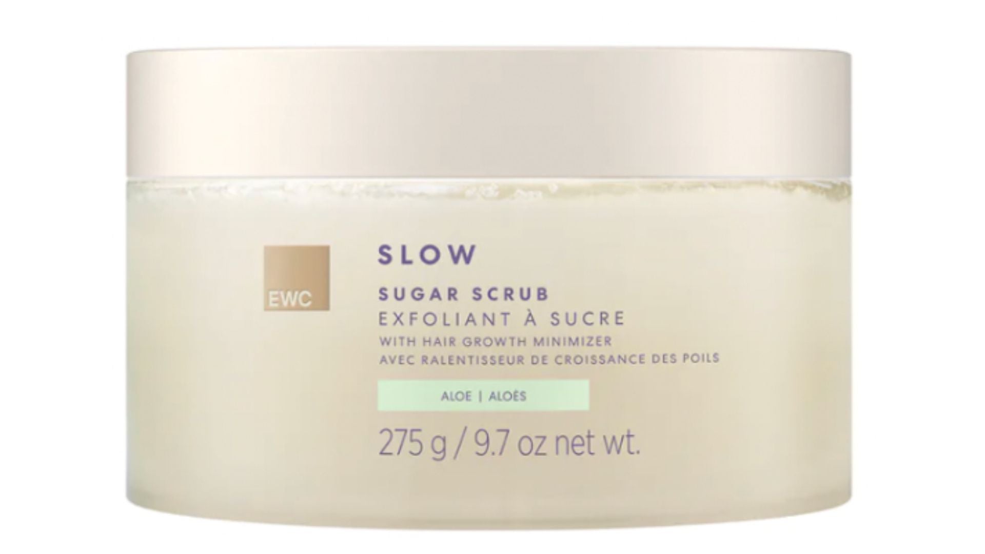 review, photos, ingredients, trends, skincare, 2022, 2023, european wax center, ewc, aloe sugar scrub, best body scrubs, best products for dry skin, exfoliate, cruelty free